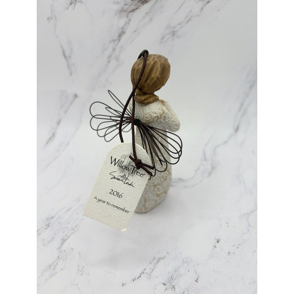 2016 Willow Tree Demdaco Susan Lordi Christmas Angel Ornament With Box - Picture 3 of 6